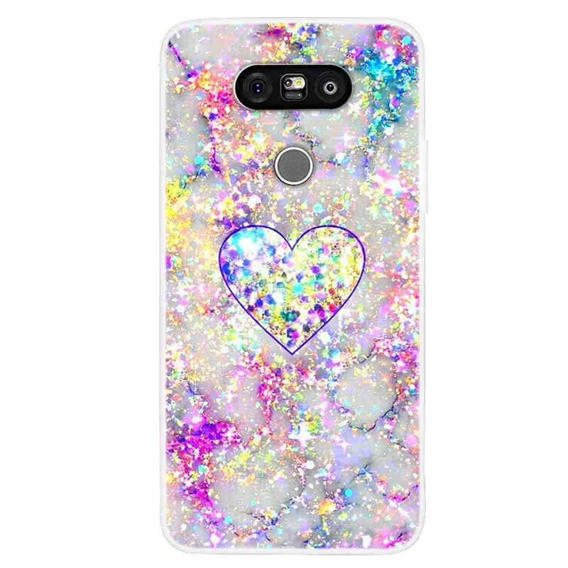 Deksel til LG G5 Case Luxury Soft Silicone Back Cover Phone Case For LG G5 H860 H850 F700L Coque TPU Cartoon Bumper Funda Fashion Shell
