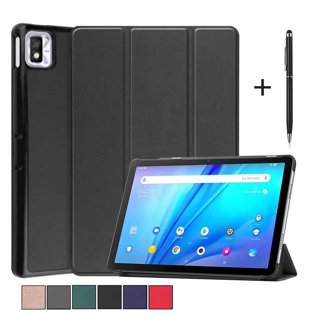 Deksel til TCL Tab 10s 9080G 10.1 inch 2021 Tablet Case Magnetic Folding Smart Cover Funda for TCL NXTPAPER 10S 2022 Protective Shell