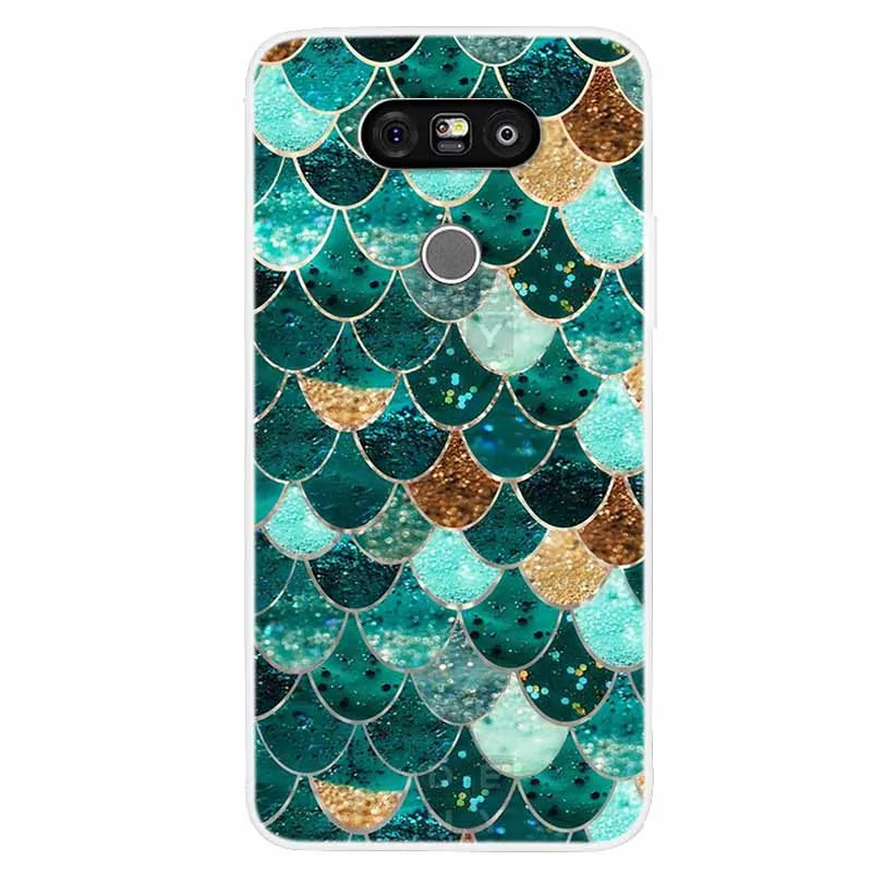Deksel til LG G5 Case Luxury Soft Silicone Back Cover Phone Case For LG G5 H860 H850 F700L Coque TPU Cartoon Bumper Funda Fashion Shell