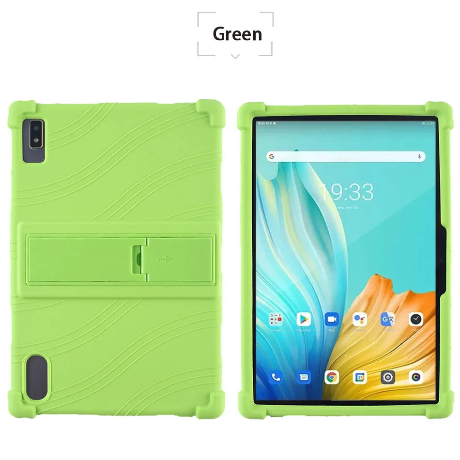 Deksel til Soft Silicon Case Alcatel 1T 2020 3T 2020 Stand Adjustable Tablet Cover Alcatel 3T 10 Protect Shell Back Protective