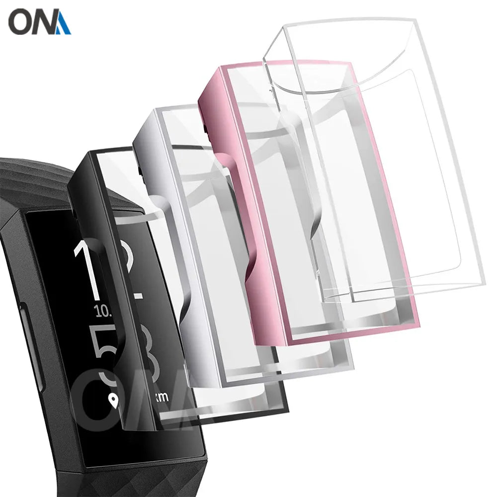 Deksel til Fitbit Charge 3 og Charge 4 ultra-slim TPU