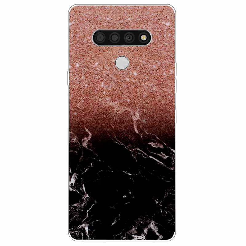 Deksel til LG K51 K61 V50 V60 Thinq Case Cute Cat Silicone Coque for LG K61 V50 Thinq Cases K 61 Shockproof Shell Bag