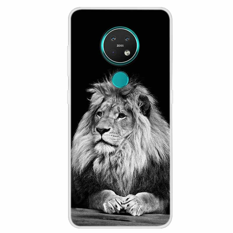 Deksel til Nokia 7.2 deksel 6.2 C20 C30 silikondeksel med motiv For Nokia 6.2 deksel Bumper Nokia X20