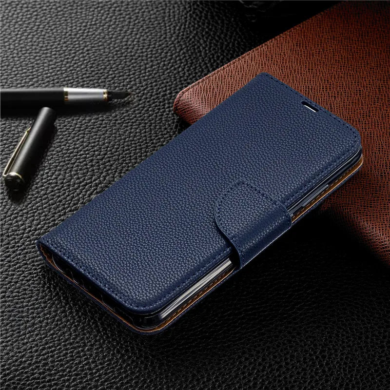 Deksel til Huawei P Smart 2019 Case Leather Flip Case P Smart Plus Coque Wallet Magnetic Cover on for Huawei PSmart 2020 2018 Phone Cases