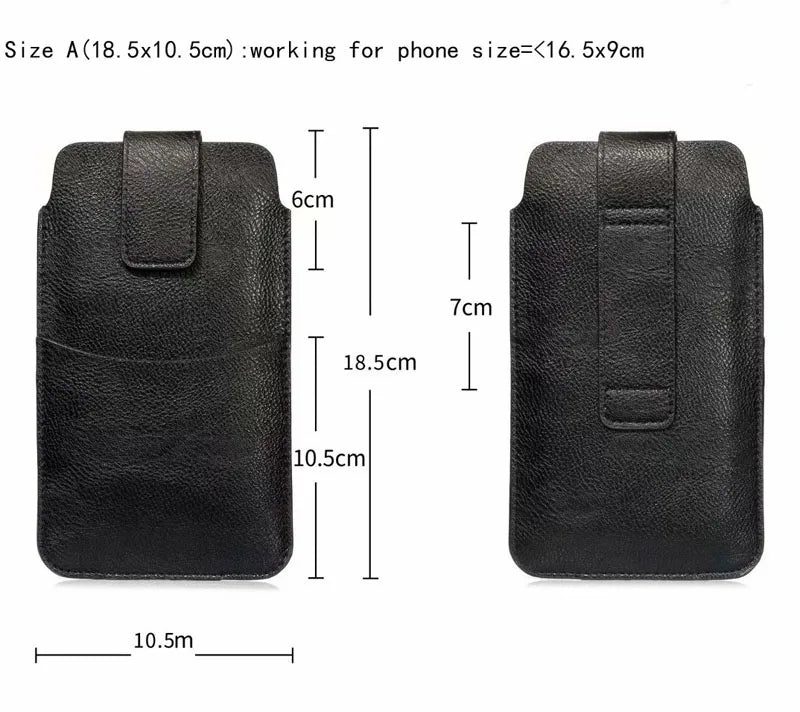 Deksel til iPhone Samsung Galaxy Xiaomi Redmi 7 Poco Huawei Honor Oppo Moto Bag