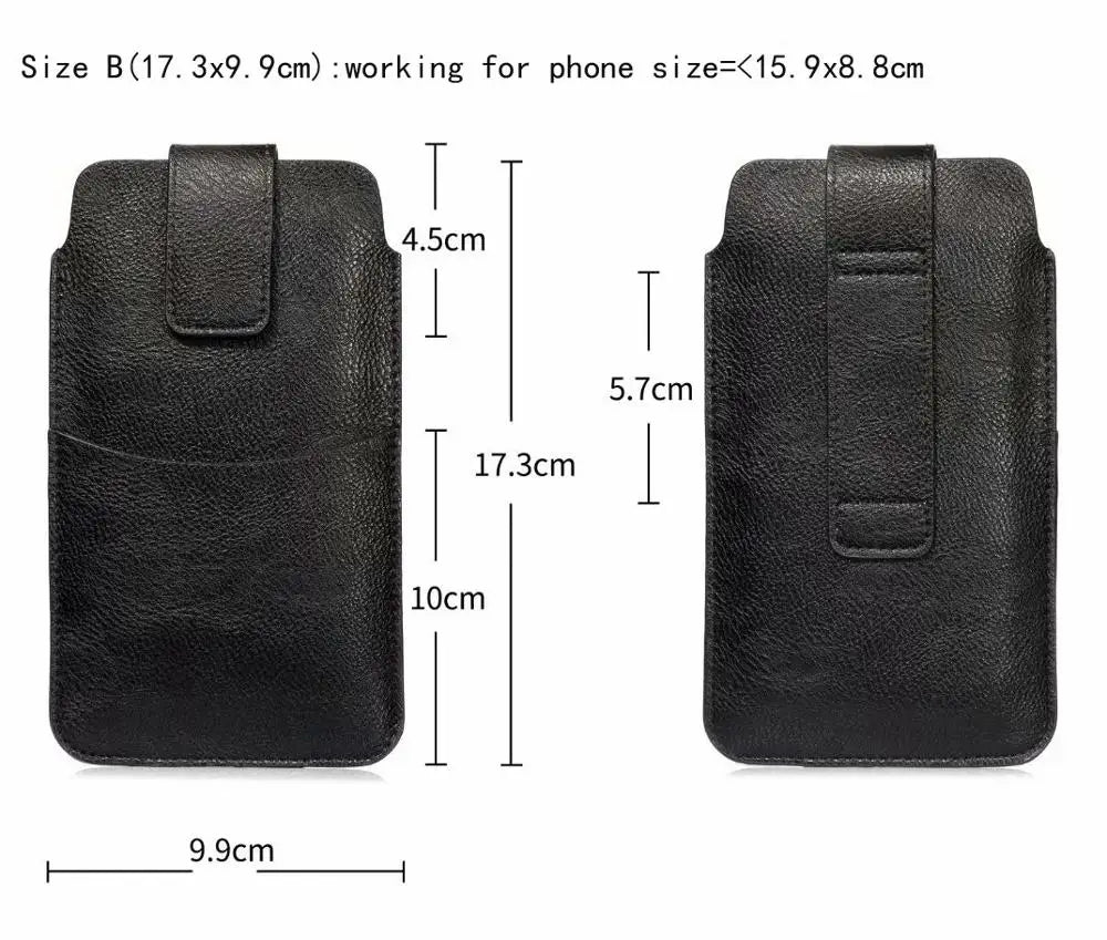 Deksel til iPhone Samsung Galaxy Xiaomi Redmi 7 Poco Huawei Honor Oppo Moto Bag