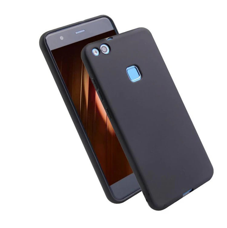 Deksel til Huawei P10lite Silicone Soft TPU Cover case for huawei P10 lite Matte Candy solid colors Cover Back