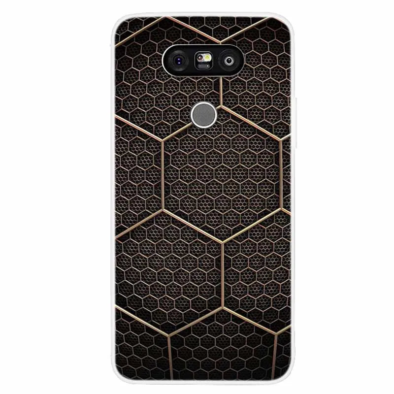 Deksel til LG G5 Case Luxury Soft Silicone Back Cover Phone Case For LG G5 H860 H850 F700L Coque TPU Cartoon Bumper Funda Fashion Shell