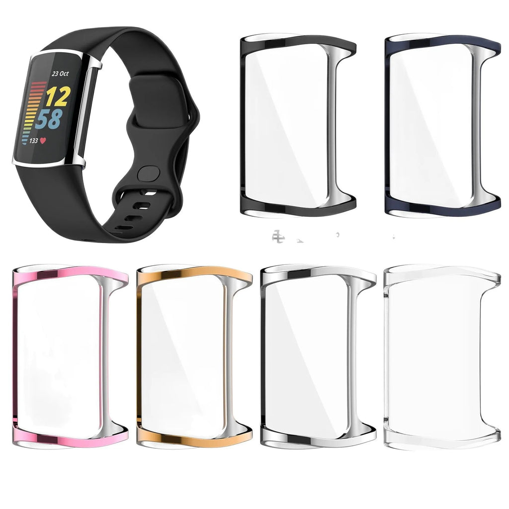 Deksel til Fitbit Charge 5 heldekkende TPU