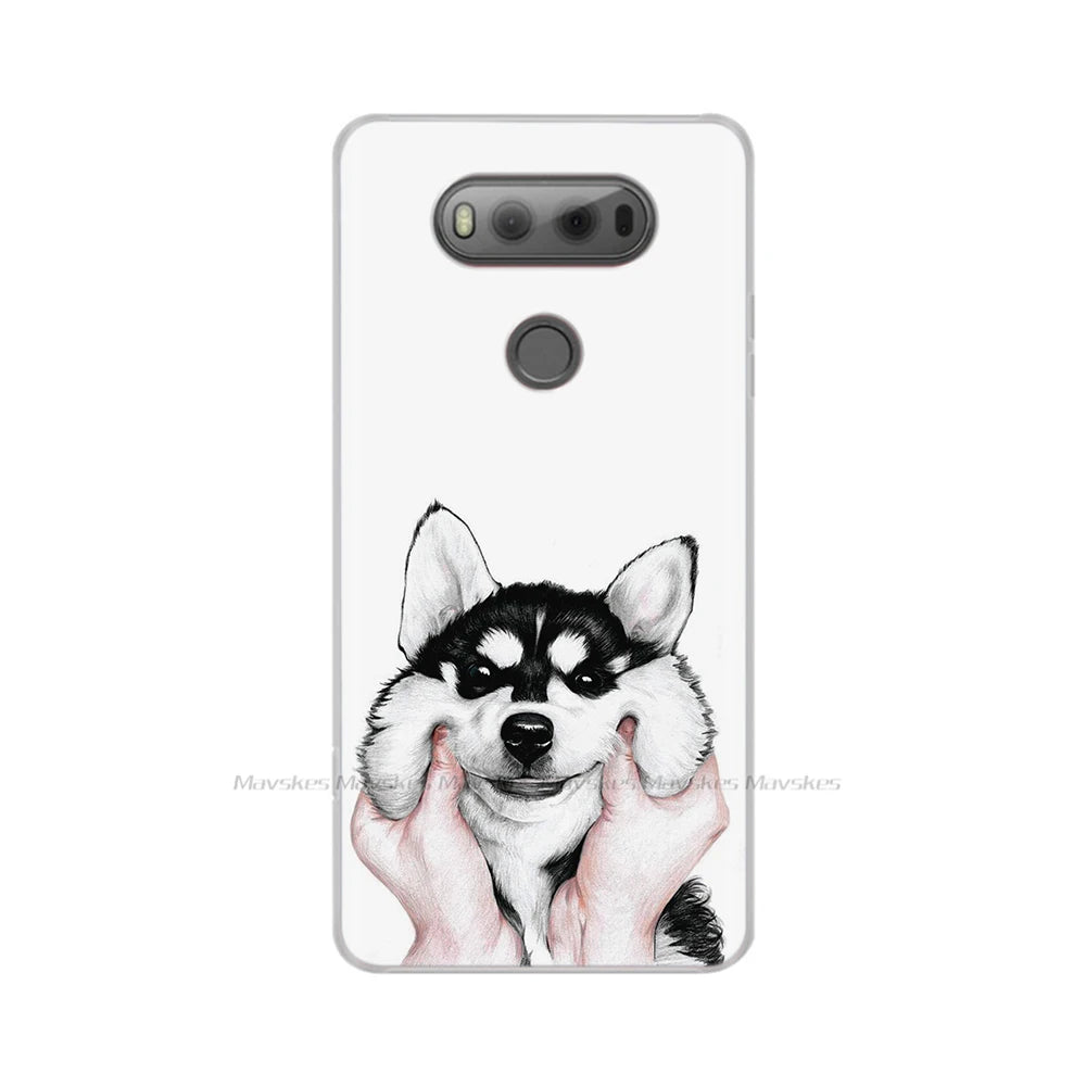 Deksel til LG V20 Case For LG V20 LGV20 V 20 Plus Pattern TPU Cell Phone Case Bumper Fundas