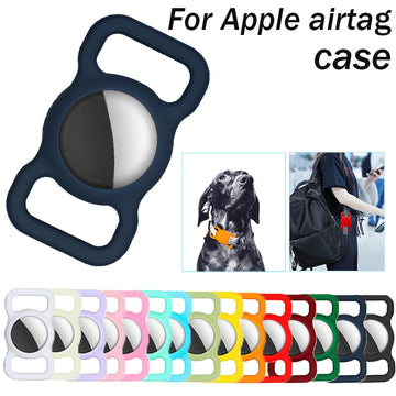 Deksel til Apple Apple AirTag deksel for hundehalsbånd GPS Finder Colorful selvlysende Protective silikondeksel For Apple Apple AirTag holder