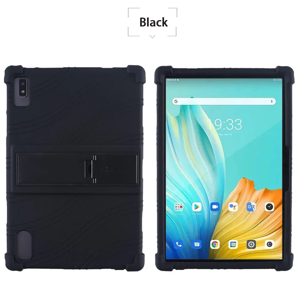 Deksel til Soft Silicon Case Alcatel 1T 2020 3T 2020 Stand Adjustable Tablet Cover Alcatel 3T 10 Protect Shell Back Protective