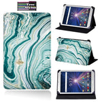 teal green marble