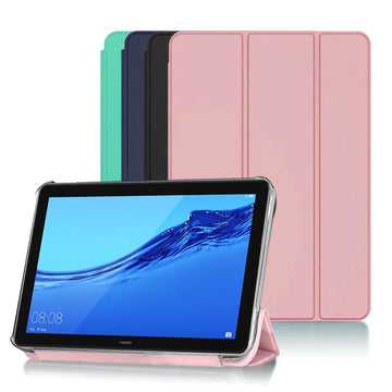Deksel til Huawei MediaPad T5 10.1'' Flip Tablet Case For t5 Cases Magnetic For AGS2-W09/W19 AGS2-L03/L09 Smart PU Leather Cover Funda