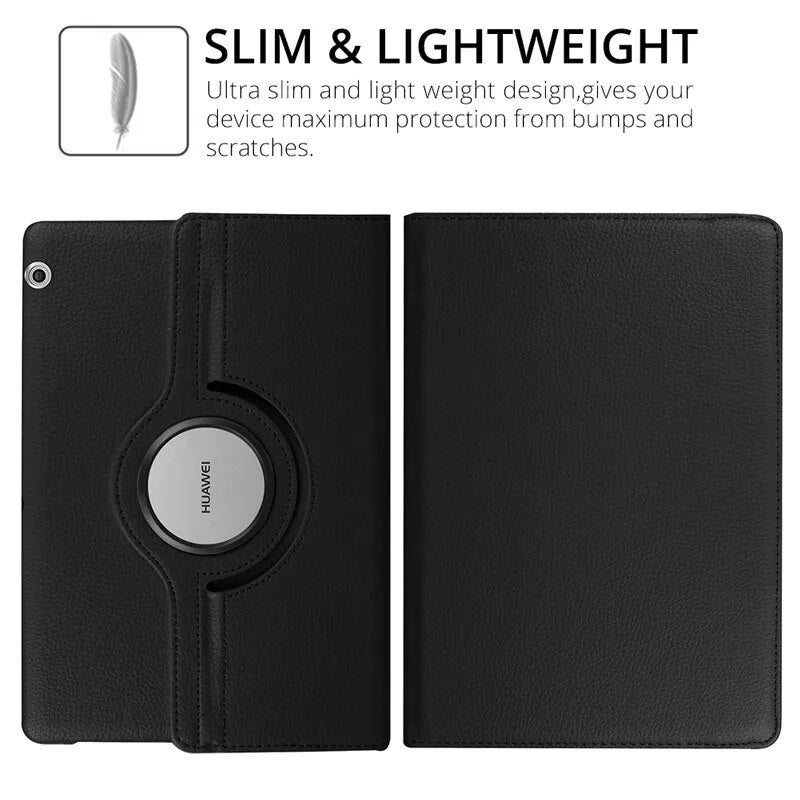 Deksel til Huawei MediaPad T5 10 T3 9.6 M5 Lite 10.1 8.0 Stand Cover for Huawei MatePad 11 T10S T10 10.4 T8 Tablet Funda