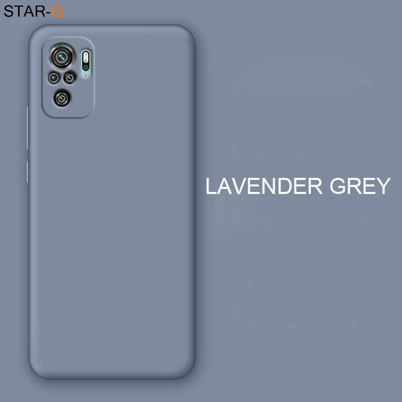 Deksel til Xiaomi Redmi Note 10 pro max 10s Original Camera Protective Soft Back Covers On Redmi Note10