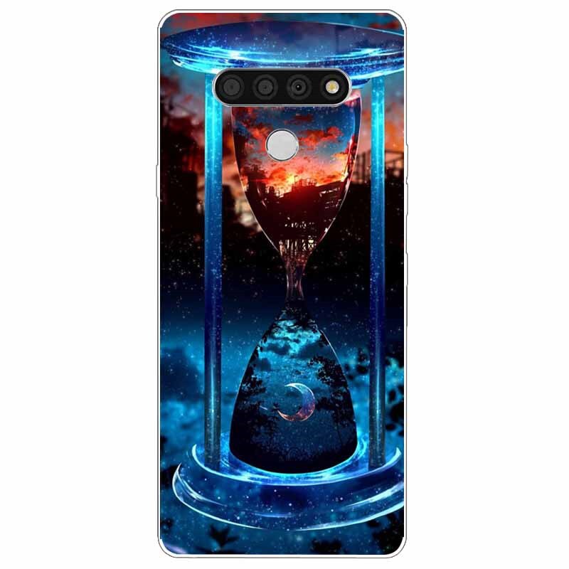 Deksel til LG K51 K61 V50 V60 Thinq Case Cute Cat Silicone Coque for LG K61 V50 Thinq Cases K 61 Shockproof Shell Bag