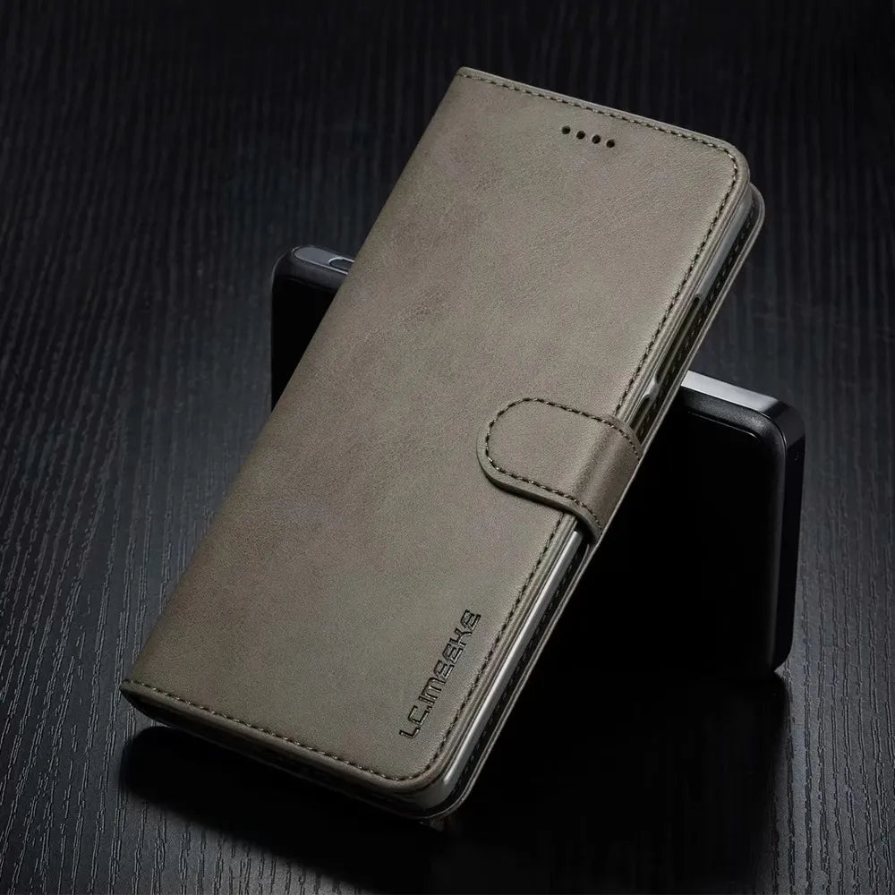 Deksel til HUAWEI P40 P30 P20 Pro Lite P Smart 2019 Wallet Flip Cover Mate 10 20 30 Pro Lite Y5 Y9 with Card Slots
