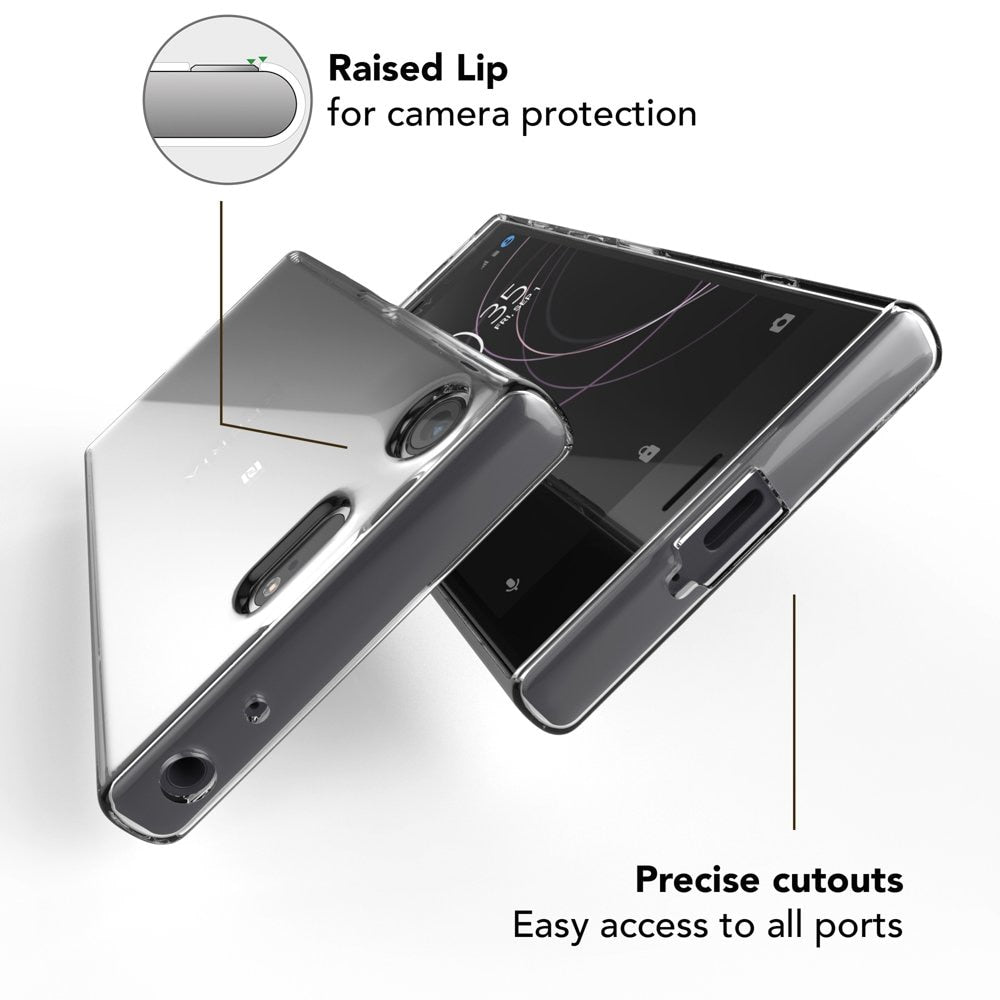 Deksel til Sony Xperia XZ1 TPU Silicone Durable Clear Transparent Soft Case for Sony Xperia XZ1 Compact Phone protective Back Cove