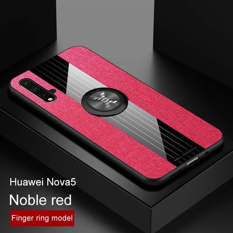 Deksel til Oneplus 6 6T 7 7T 8T 8 9R 9RT 9 Pro Case Luxury Bracket Ring Cases for One Plus Nord 2 N10 N100 5G Soft TPU Leather Coque