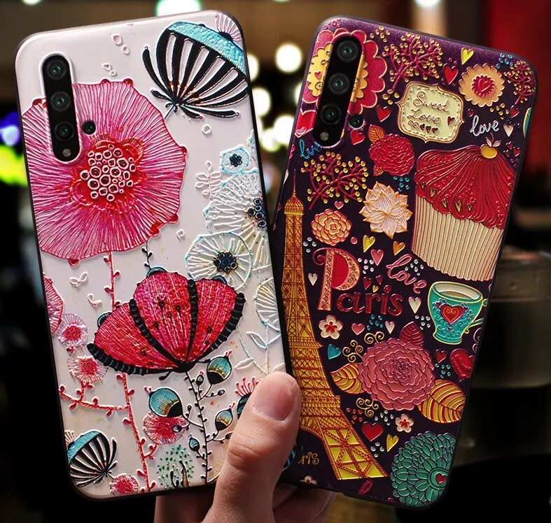 Deksel til Asus Zenfone 5 ZE620KL Case 3D Emboss Soft Silicon Cover for Asus ZB601KL ZB602KL ZE554KL ZE552KL ZB631KL ZB633KL Phone Case