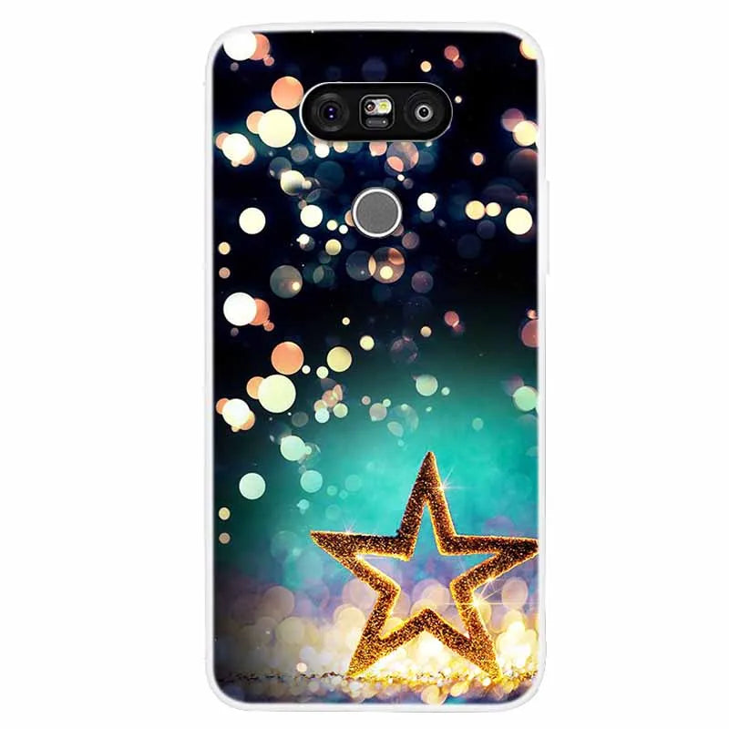 Deksel til LG G5 Case Luxury Soft Silicone Back Cover Phone Case For LG G5 H860 H850 F700L Coque TPU Cartoon Bumper Funda Fashion Shell