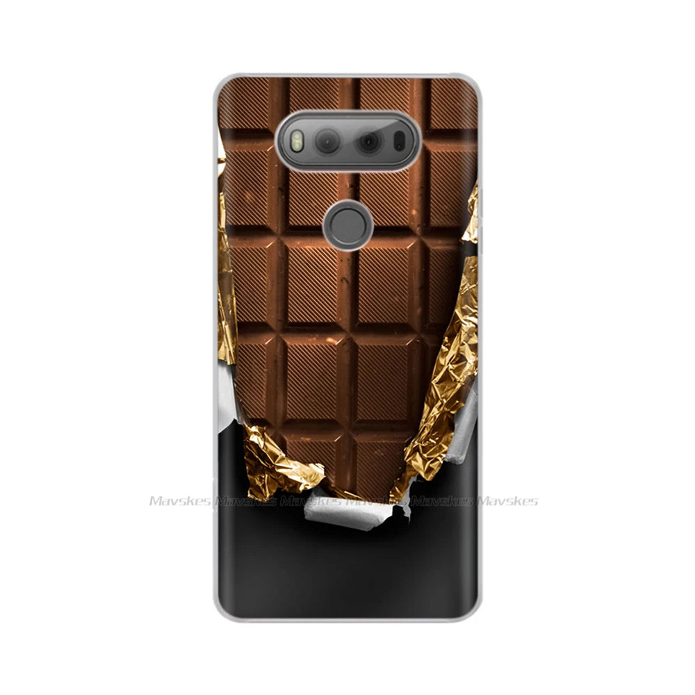 Deksel til LG V20 Case For LG V20 LGV20 V 20 Plus Pattern TPU Cell Phone Case Bumper Fundas