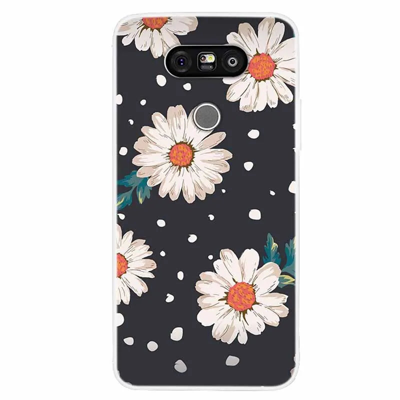 Deksel til LG G5 Case Luxury Soft Silicone Back Cover Phone Case For LG G5 H860 H850 F700L Coque TPU Cartoon Bumper Funda Fashion Shell