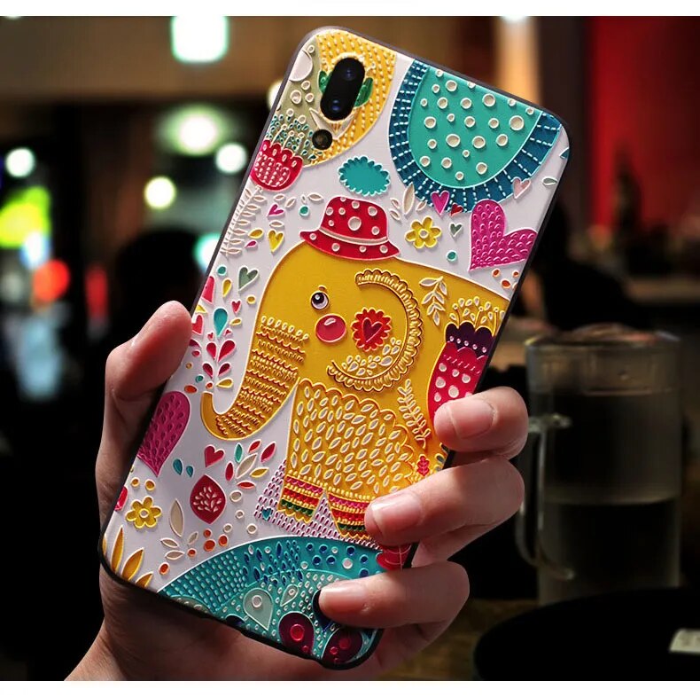 Deksel til Asus Zenfone 5 ZE620KL Case 3D Emboss Soft Silicon Cover for Asus ZB601KL ZB602KL ZE554KL ZE552KL ZB631KL ZB633KL Phone Case