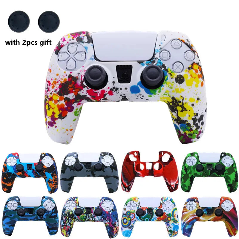 Deksel til Playstation 5 PS5 Controller Protection Skin Anti-slip For Sony PS 5 Gamepad case