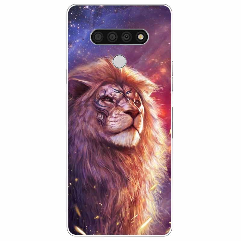 Deksel til LG K51 K61 V50 V60 Thinq Case Cute Cat Silicone Coque for LG K61 V50 Thinq Cases K 61 Shockproof Shell Bag