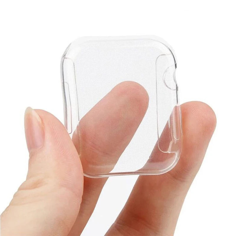 Deksel til Apple Watch Series 3-9 & SE (38-45mm) - Heldekkende bumper- og reimdeksel