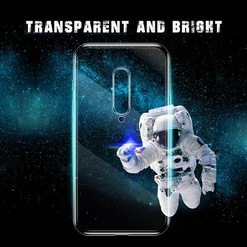 Deksel til Oneplus 11 7 6T 8 9 10 Pro Shockproof Soft Silicone Case For Oneplus 7T 6 Pro Back Cover