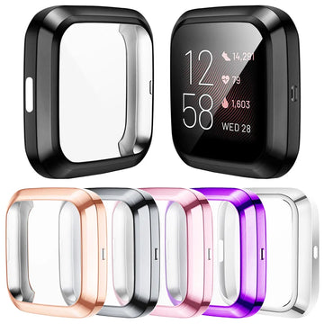 Deksel til Fitbit Versa 2/versa lite Soft Waterproof smartwatch Shell full Screen Protector for versa 3/Sense Accessories