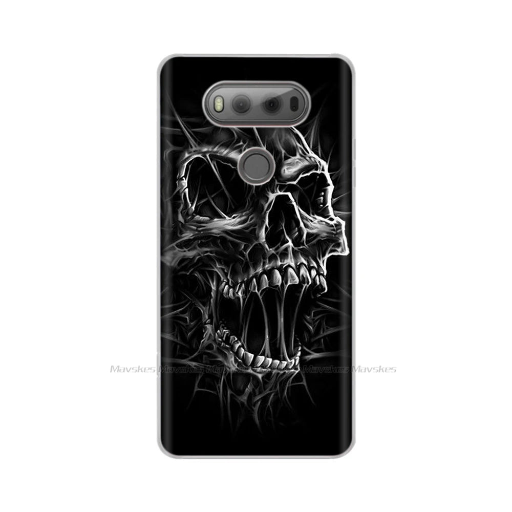 Deksel til LG V20 Case For LG V20 LGV20 V 20 Plus Pattern TPU Cell Phone Case Bumper Fundas