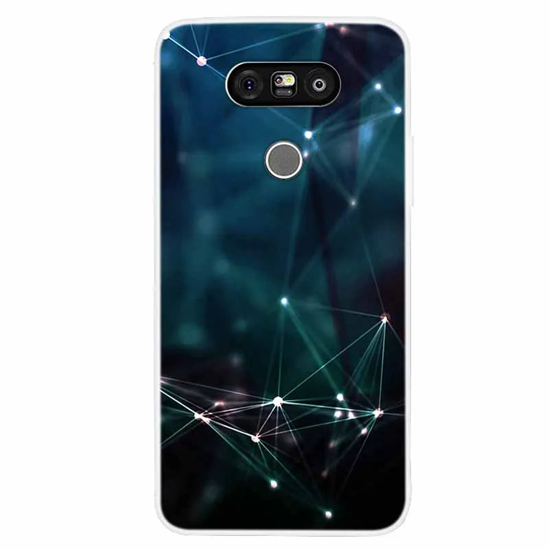 Deksel til LG G5 Case Luxury Soft Silicone Back Cover Phone Case For LG G5 H860 H850 F700L Coque TPU Cartoon Bumper Funda Fashion Shell