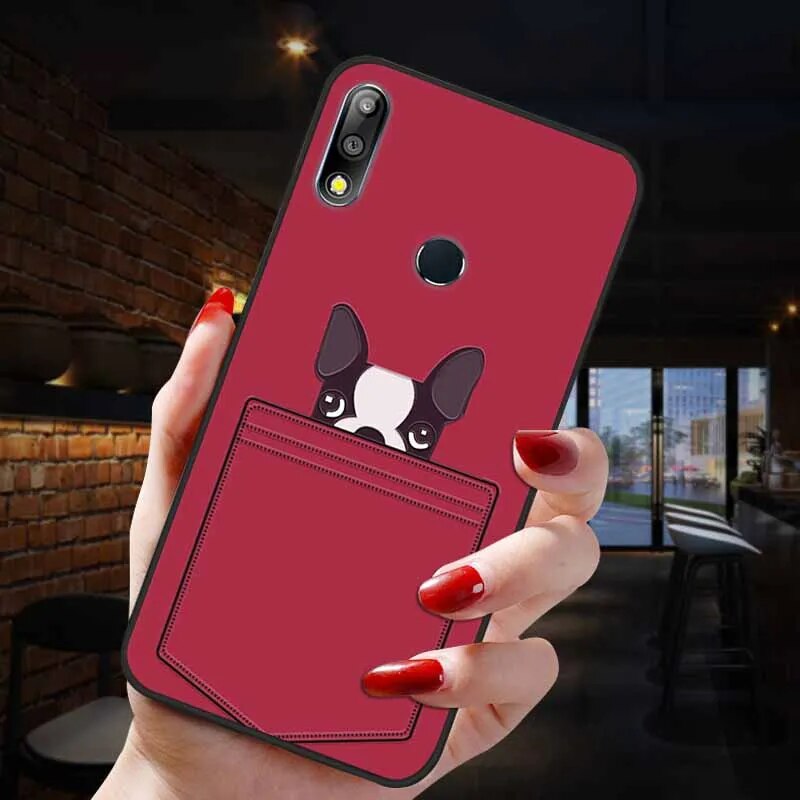 Deksel til Asus Zenfone 5 ZE620KL Case 3D Emboss Soft Silicon Cover for Asus ZB601KL ZB602KL ZE554KL ZE552KL ZB631KL ZB633KL Phone Case