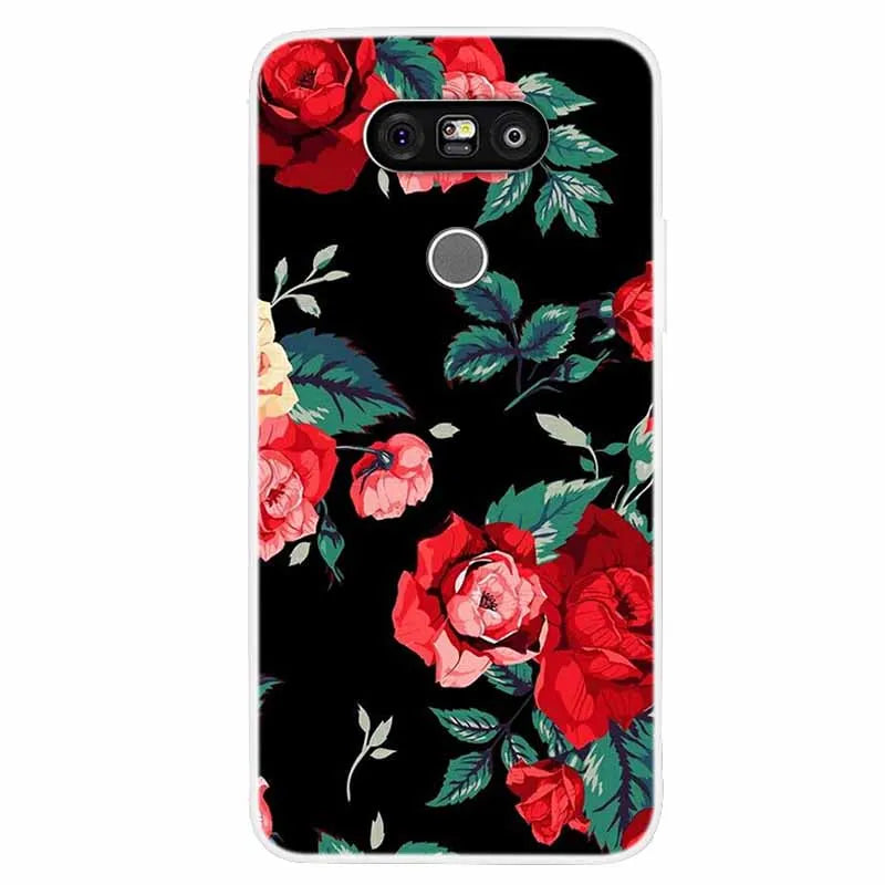Deksel til LG G5 Case Luxury Soft Silicone Back Cover Phone Case For LG G5 H860 H850 F700L Coque TPU Cartoon Bumper Funda Fashion Shell