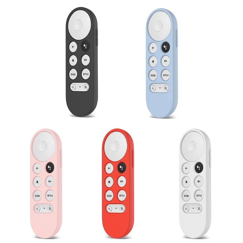 Deksel til chromecast Remote Control Protective Cover Shell for-Google Chromecast TV 2020 Voice Remote