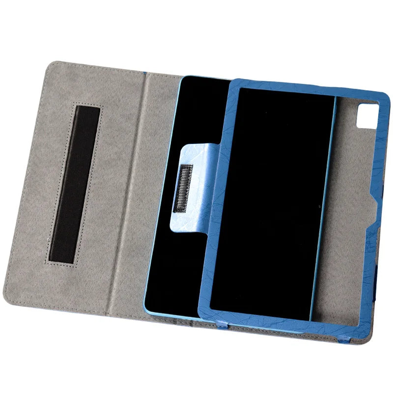 Deksel til TCL 10 Tab Max 4G 10.36 Android 9296G Tablet Case Print PU Leather Folding Stand with Hand Holder Magnetic Cover 9295G