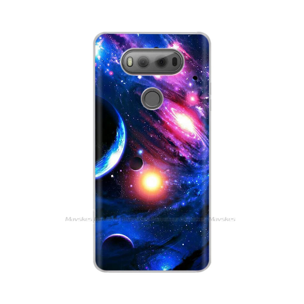 Deksel til LG V20 Case For LG V20 LGV20 V 20 Plus Pattern TPU Cell Phone Case Bumper Fundas