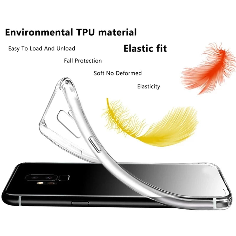 Deksel til Oneplus 11 7 6T 8 9 10 Pro Shockproof Soft Silicone Case For Oneplus 7T 6 Pro Back Cover