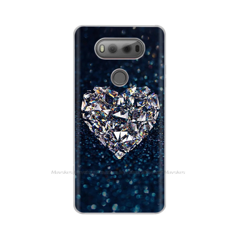Deksel til LG V20 Case For LG V20 LGV20 V 20 Plus Pattern TPU Cell Phone Case Bumper Fundas