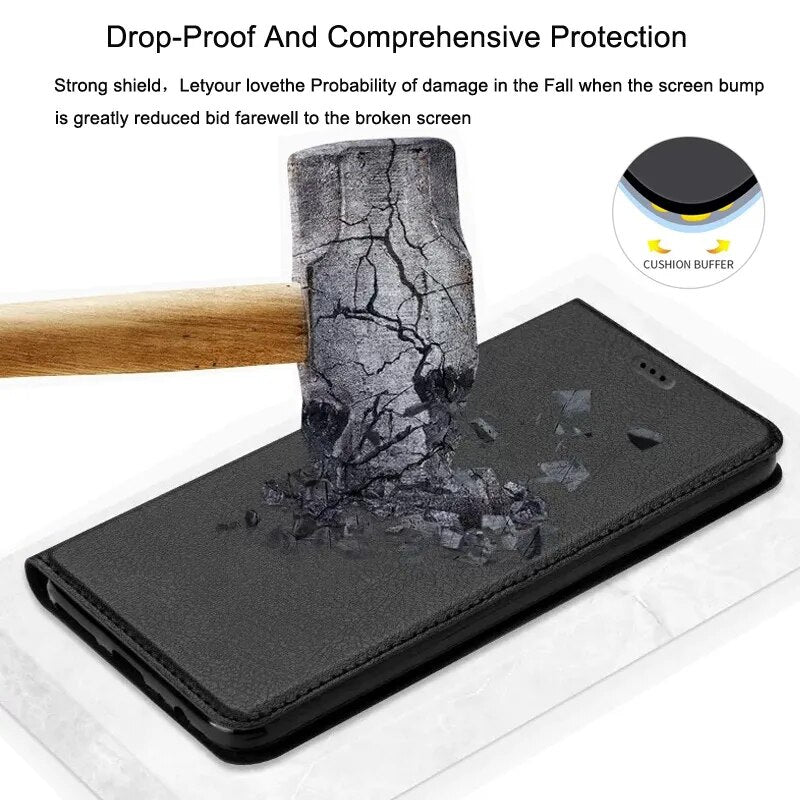 Deksel til Asus Zenfone Max Pro M1 M2 zb601kl zb602kl ZB555KL ZB570TL 5 5z ZS620KL ZE620KL zb633kl zb631kl Leather flip cover back case