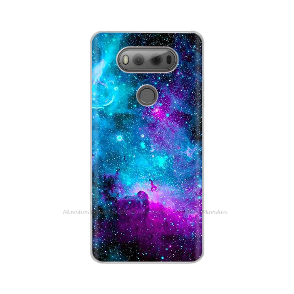 Deksel til LG V20 Case For LG V20 LGV20 V 20 Plus Pattern TPU Cell Phone Case Bumper Fundas
