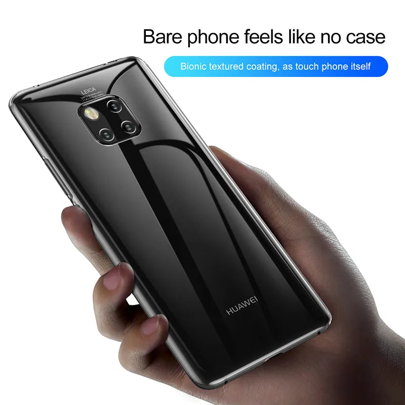 Deksel til Huawei Mate 10 20 X 30 40 50 Pro Plus Lite 20X Shockproof Back Phone Cover