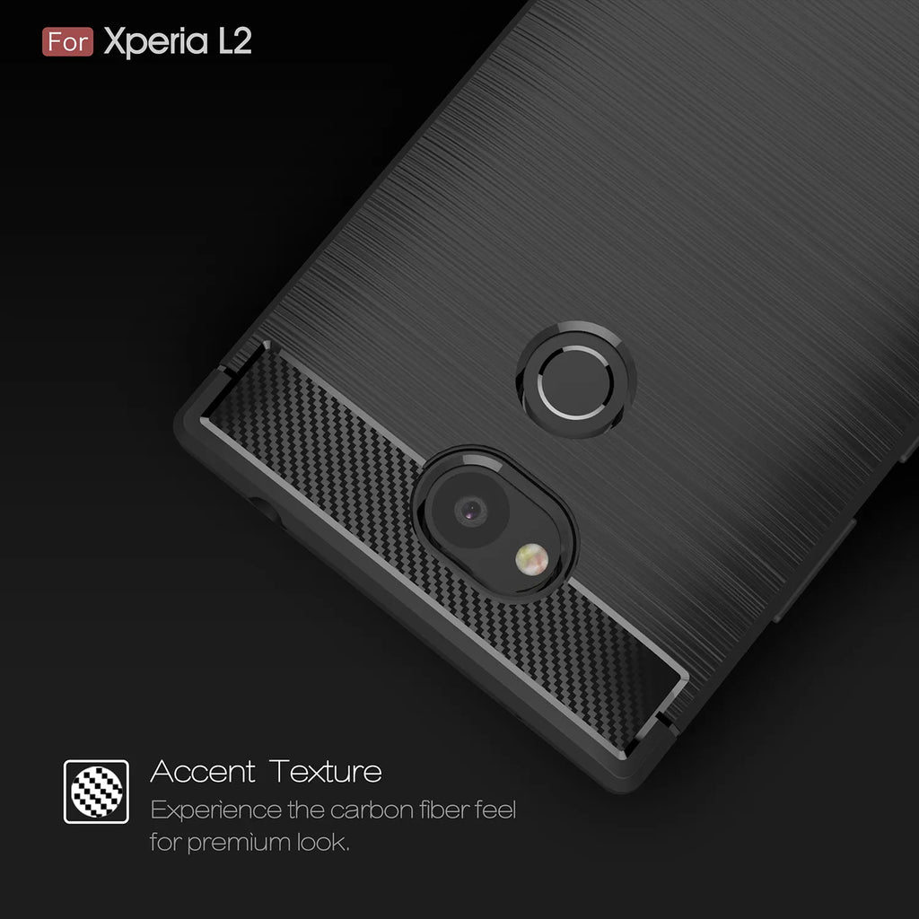 Deksel til Sony Xperia L3 L2 L1 Soft Shockproof Case for Sony 1 5 10 XA1 XA2 Plus Ultra Anti-Knock Silicone Cover