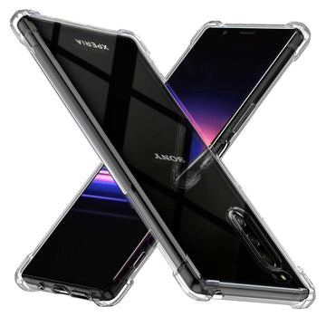 Deksel til Sony Xperia 10 III 10 Plus 8 XA2 Ultra XA1 Plus 5 II Soft Silicone Shockproof Slim Rubber Bumper TPU Clear Back Cover