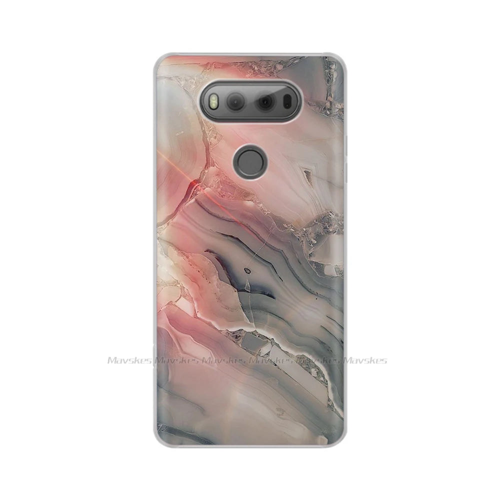 Deksel til LG V20 Case For LG V20 LGV20 V 20 Plus Pattern TPU Cell Phone Case Bumper Fundas