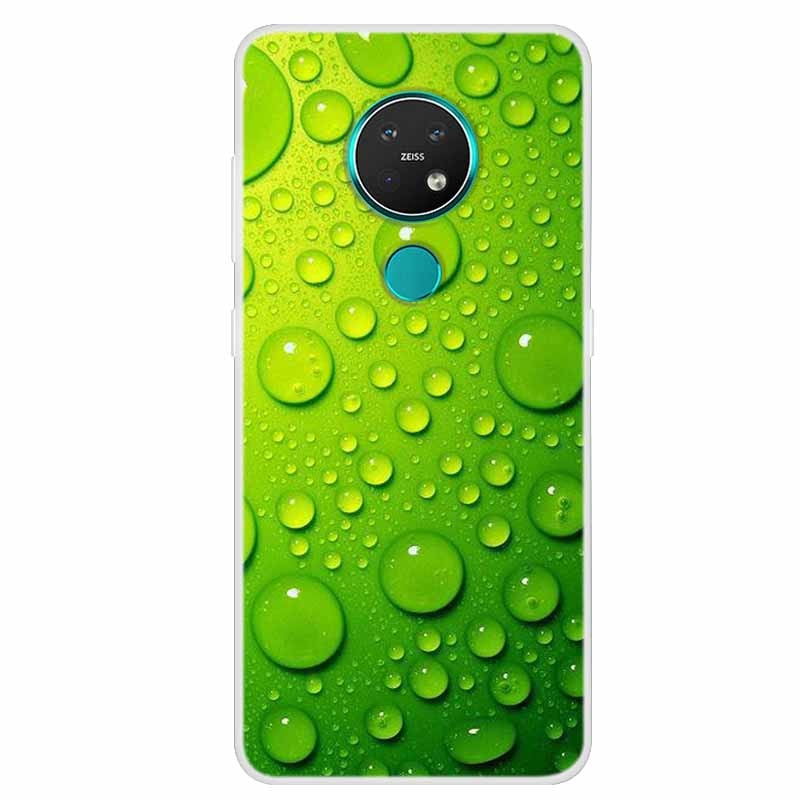 Deksel til Nokia 7.2 deksel 6.2 C20 C30 silikondeksel med motiv For Nokia 6.2 deksel Bumper Nokia X20